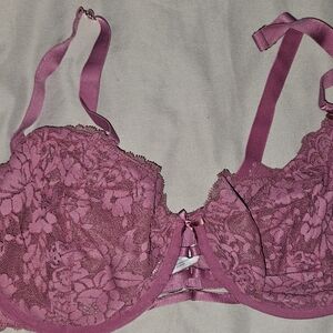 Cacique Pink Lace Bra